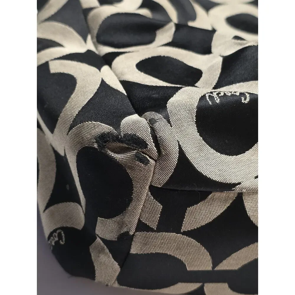Coach Madison Signature C Sophia Satchel Bag J1220-22344 Black & GRAY